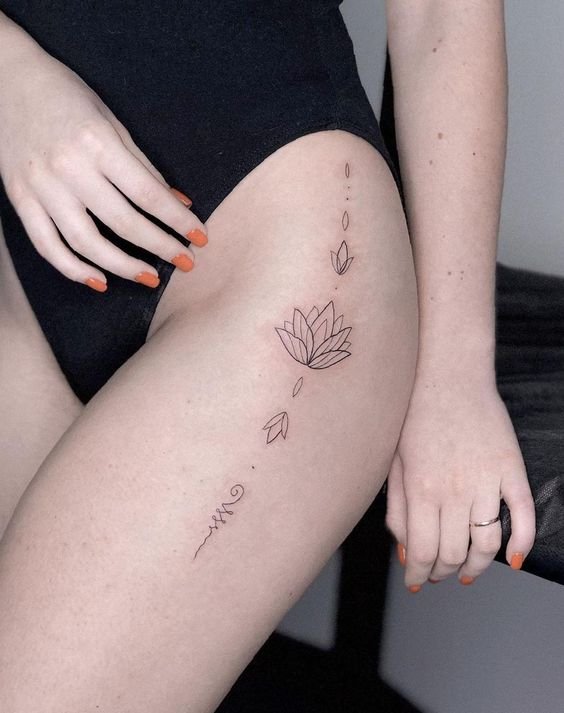 81+ Best Feminine Classy Thigh Tattoo Ideas You’ll Love 2023