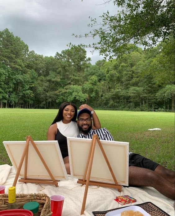 paint and sip date idea