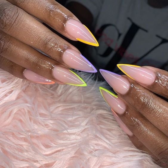 40 Hottest Summer Nails Ideas for 2023 - Colorful Tips