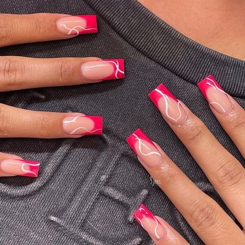 51+ Hottest Summer Nails Ideas for 2023 - smile lines