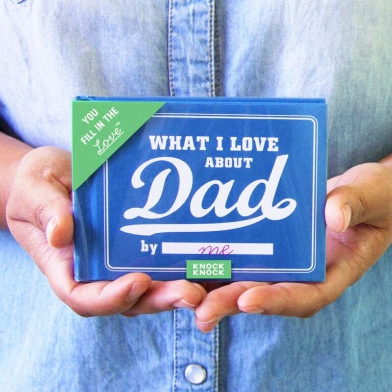 67 Best Father’s Day Gifts for Every Dad - what i love about dad journal