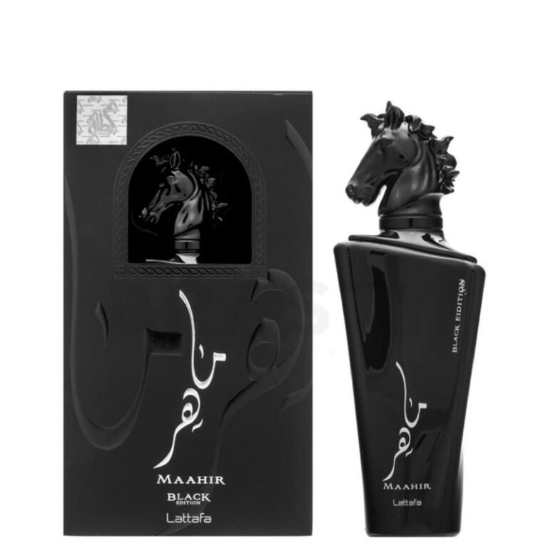 Top 10 Lattafa Perfumes for Men 2023 - Lattafa Maahir Black Edition