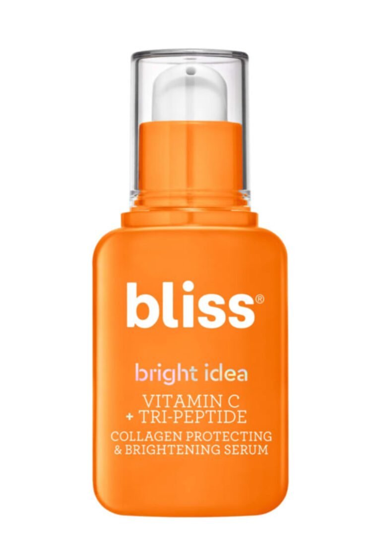 Best Drugstore Vitamin C Serum 2023 - Bliss Bright Idea Vitamin C + Tri-Peptide Collagen Protecting & Brightening Serum