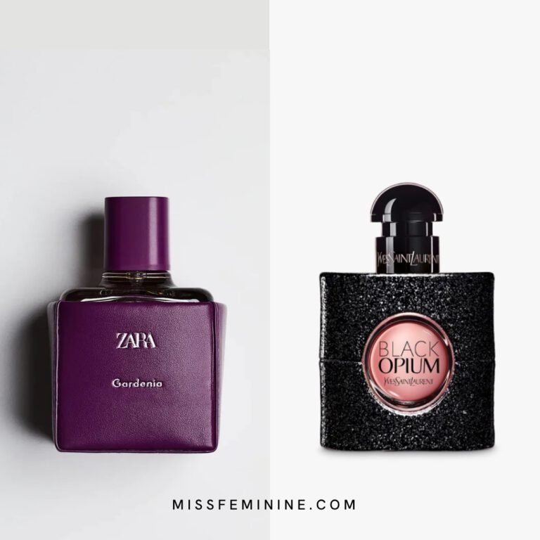 Best Zara Perfume Dupes List Of Luxury Fragrances zara gardenia and ysl black opium