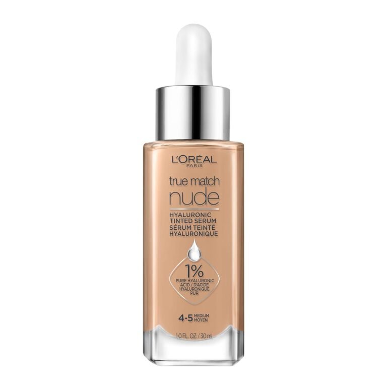 11 Best Glossier Skin Tint Dupes 2024 - L’Oreal True Match Nude Plumping Tinted Serum