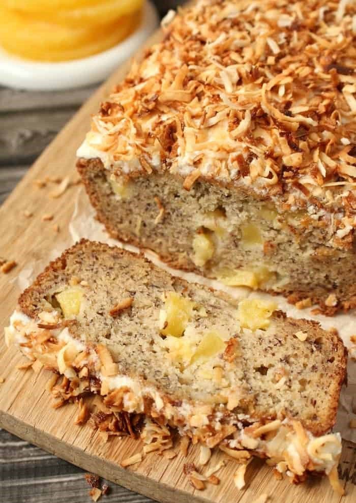 7 Delicious recipe for banana bread you must try - Tropical Paradise Bread banana bread